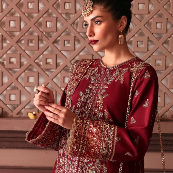 Afrozeh “Naaz” – Brand New Stitched Suit (Size Medium) - Picture 3 of 5